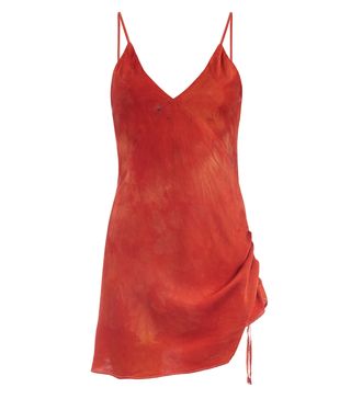 SVNR + Vee Mini Slip Dress