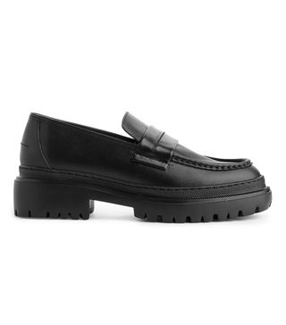 Arket + Chunky-Sole Leather Loafers
