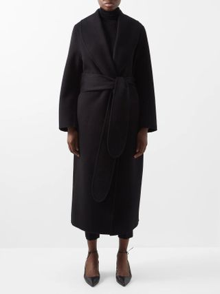 Totême + Belted Wool Coat