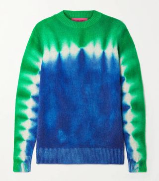 The Elder Statesman + Day Break Tie-Dyed Cashmere Sweater