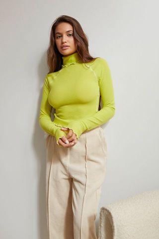 Out From Under + Trina Seamed Turtleneck Top
