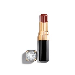 Chanel + Rouge Coco Flash Hydrating Vibrant Shine Lip Colour in Dominant