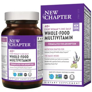 New Chapter + Every Woman's™ One Daily Multivitamin 40 Plus