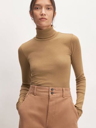 Everlane + The Supima Micro-Rib Turtleneck