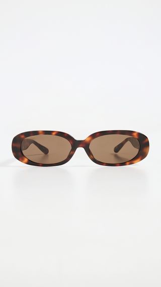 Linda Farrow Luxe + Cara Sunglasses