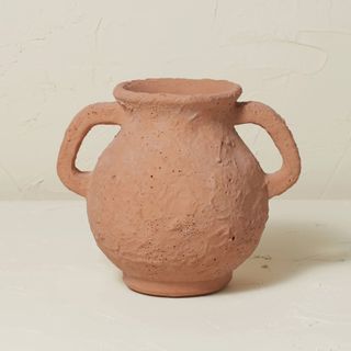 Opalhouse + Terracotta Vase With Handle Brown Clay