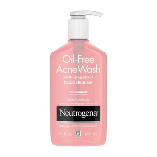 Neutrogena + Oil-Free Pink Grapefruit Acne Facial Cleanser