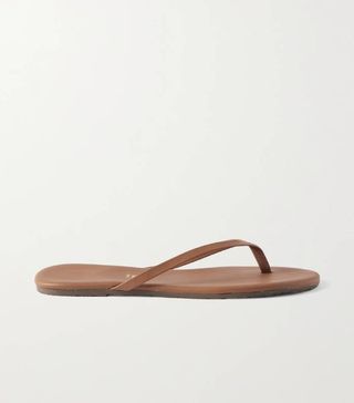 TKEES + Foundations Matte Leather Flip Flops