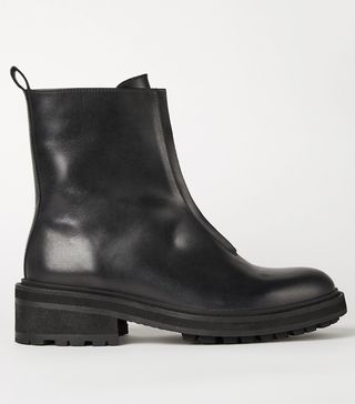 Jigsaw + Sawyer Zip Front Boot Leather