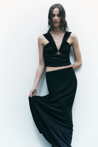 Zara + Long Skirt