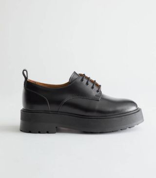 & Other Stories + Chunky Leather Oxfords