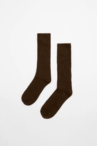 Zara + Soft Ribbed Socks