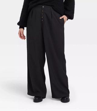 Who What Wear x Target + Wide-Leg Pants