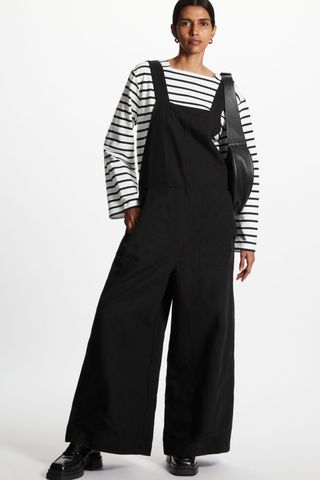 COS + Wide-Leg Dungarees