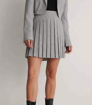 NA-KD + Pleated Mini Skirt