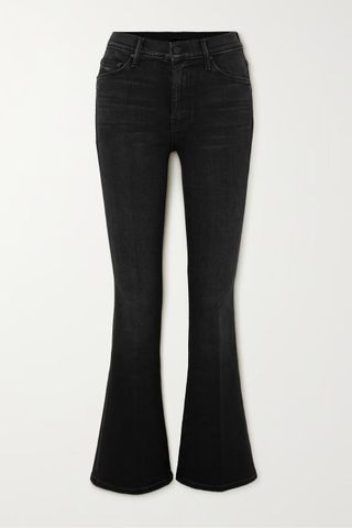 Mother + + Net Sustain the Weekender High-Rise Flared Jeans