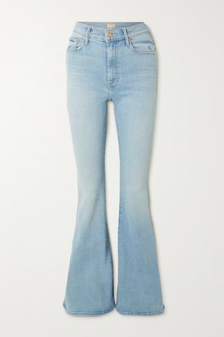 Mother + The Super Cruiser High-Rise Flared Jeans