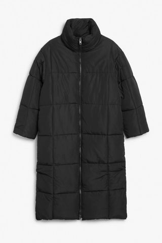 Monki + Longline Puffer Coat