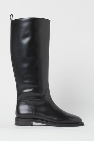 H&M + Leather Boots