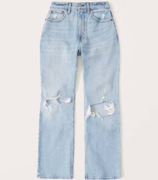 Abercrombie & Fitch + Curve Love 90s Ultra High Rise Relaxed Jeans
