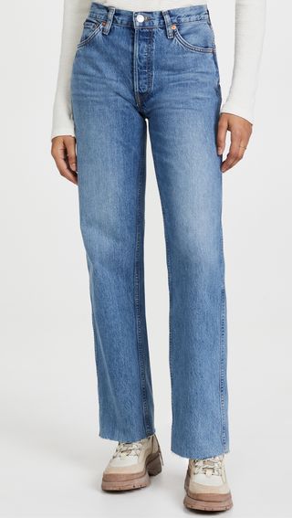Re/Done + 90's High Rise Loose Jeans