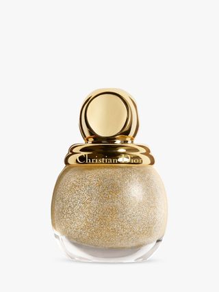 Dior + Diorific Top Coat Nail Lacquer in 001 Bouton D'Or
