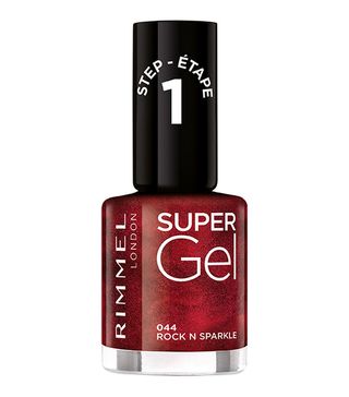 Rimmel + Super Gel Nail Polish in Rock n Sparkle