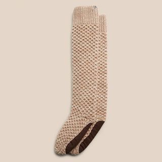 Banana Republic + Merino Popcorn-Stitch Tall Slipper Socks