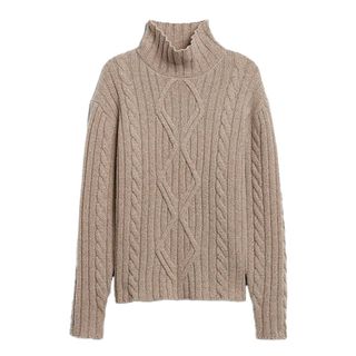 Banana Republic + Italian Wool-Blend Turtleneck Sweater