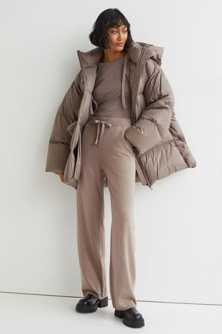 H&M + Knit Cashmere-Blend Pants