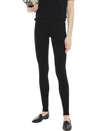 N. Peal + Cashmere and Silk-Blend Leggings