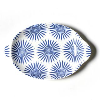Coton Colors + Burst Small Handled Oval Platter