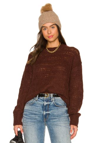 Rails + Reagan Pullover in Raisin