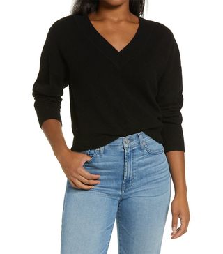 Project Naadam + Naadam V-Neck Cashmere Sweater