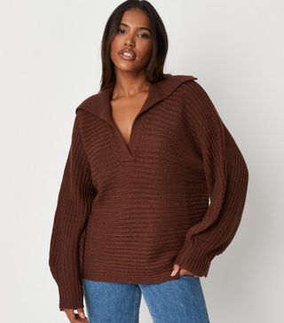 Missguided + Chocolate Sailor Collar Sweater