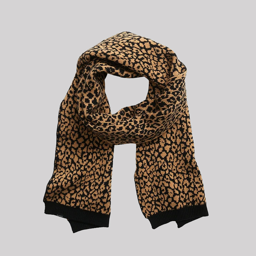 Athleta + Leopard Scarf