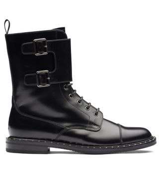 Church's + Stefy Rois Calf Lace-Up & Monk Boot Black
