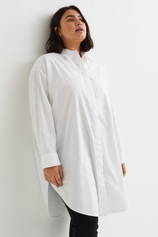 H&M + Long Cotton Shirt