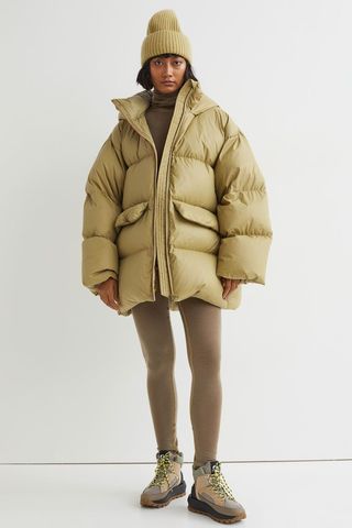 H&M + Oversized Down Jacket