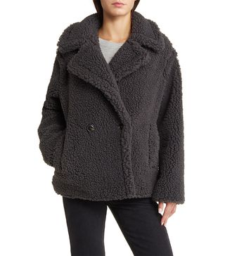 UGG + Gertrude Teddy Faux Shearling Coat