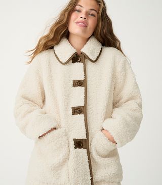 Best Teddy Coats: Shoppers Love This $53 Sherpa Coat From