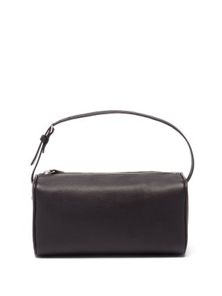The Row + 90s Small Grained-Leather Shoulder Bag