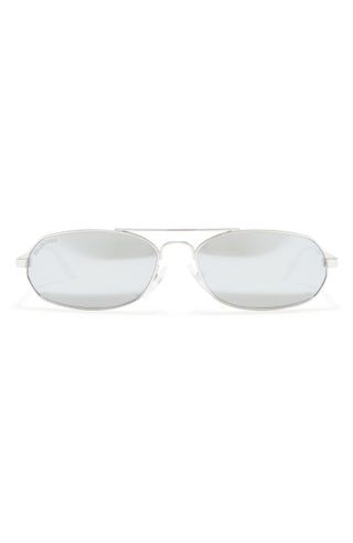 Balenciaga + 61mm Oval Sunglasses