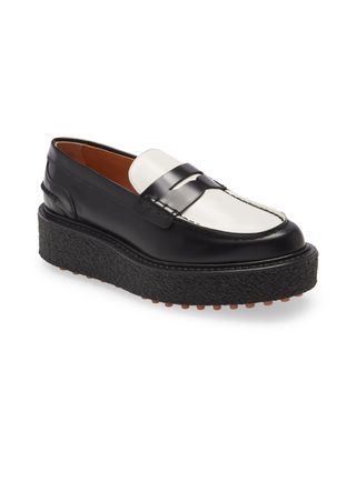 Tod's + Creeper Penny Loafers