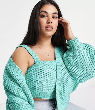 ASOS Design + Chunky Cardigan