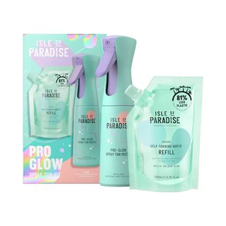 Isle of Paradise + Pro Glow Spray Tan Kit