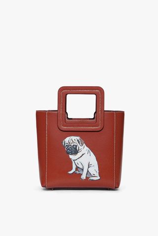 Staud + Custom Mini Shirley Leather Bag