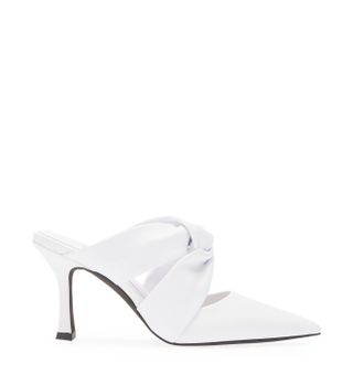 Jeffrey Campbell + Tied-Up Pointed Toe Mule