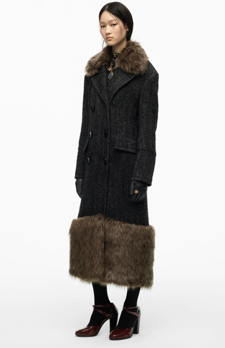 Zara + Limited-Edition Combination Coat