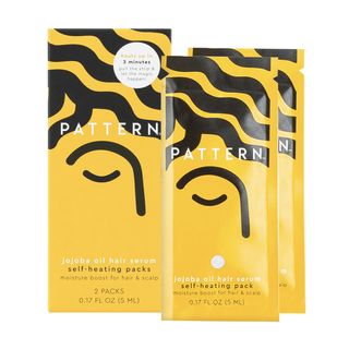 Pattern Beauty + Jojoba Oil Hair Serum Self-Heating Packs